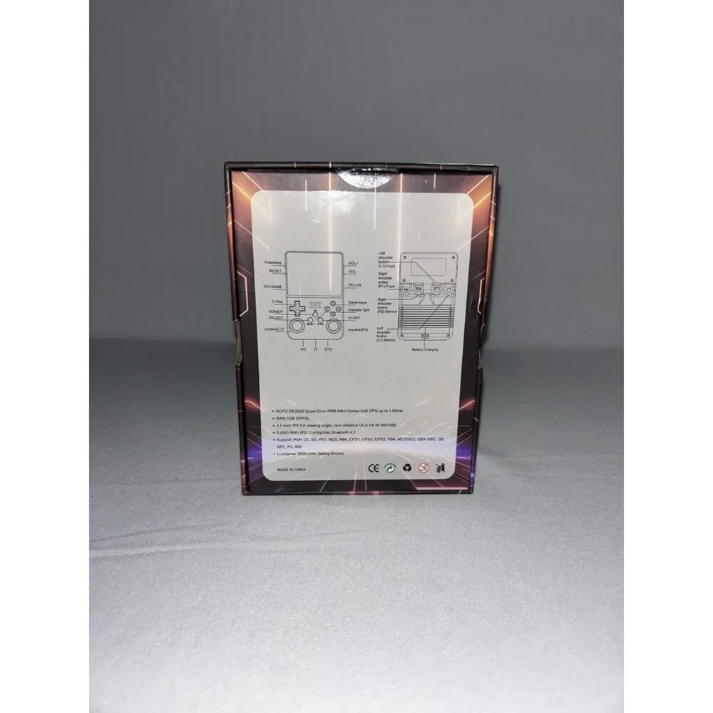 Handheld Game Console R36S With 4.0-Inch Screen & 2000 Games
